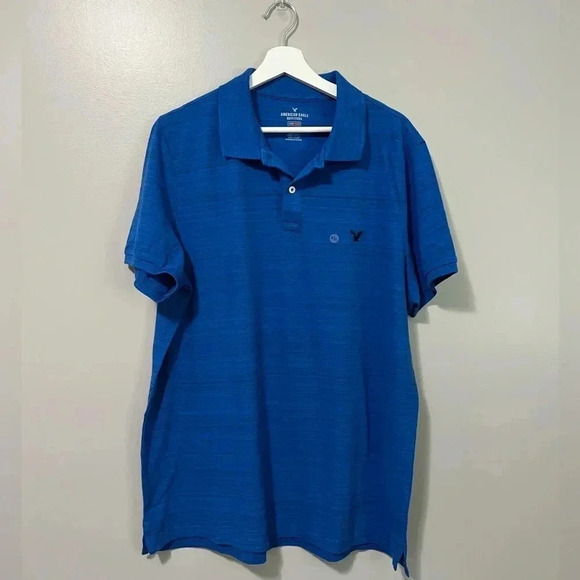 American Eagle Outfitters Core Flex Classic Fit Polo - Picture 1 of 9